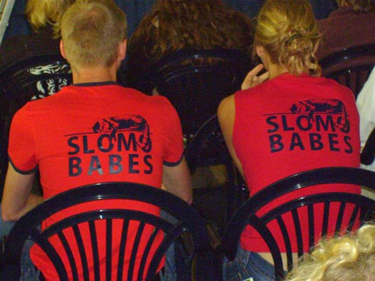 slomoshirts bij sidaro tijdens folk in de wâlden