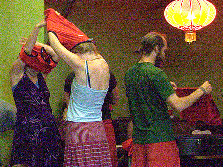 shirts passen op het bal in Utrecht